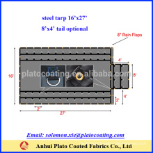 hot seller in US market 14oz/18oz vinyl steel tarp